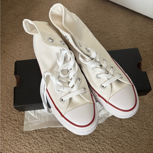 Converse Shoes - Converse All Stars Hi Top - Optical White
